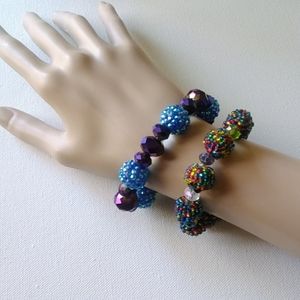 Multicolored Beaded Bracelets